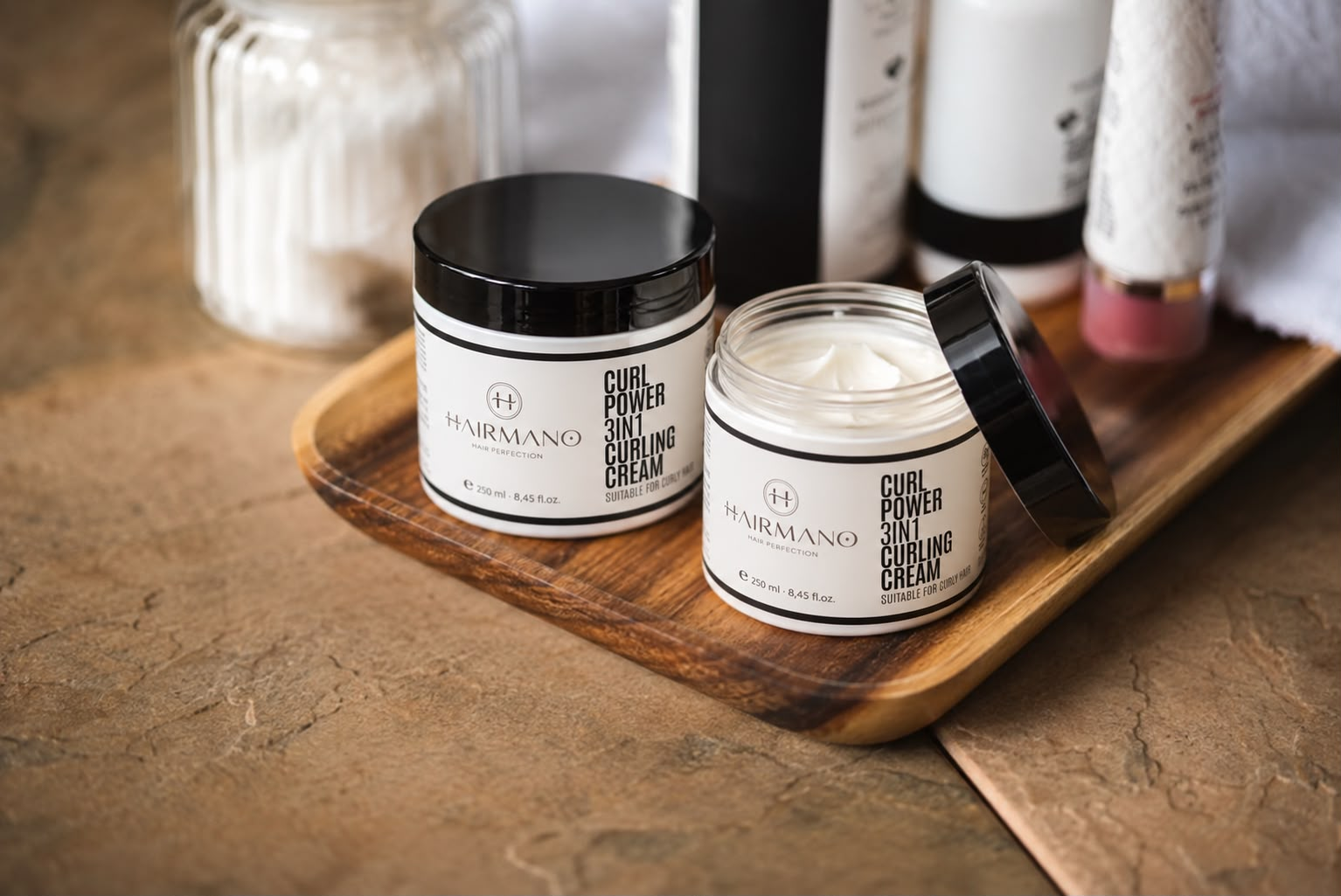 Hairmano Curl Power 3-in-1 Curling Cream